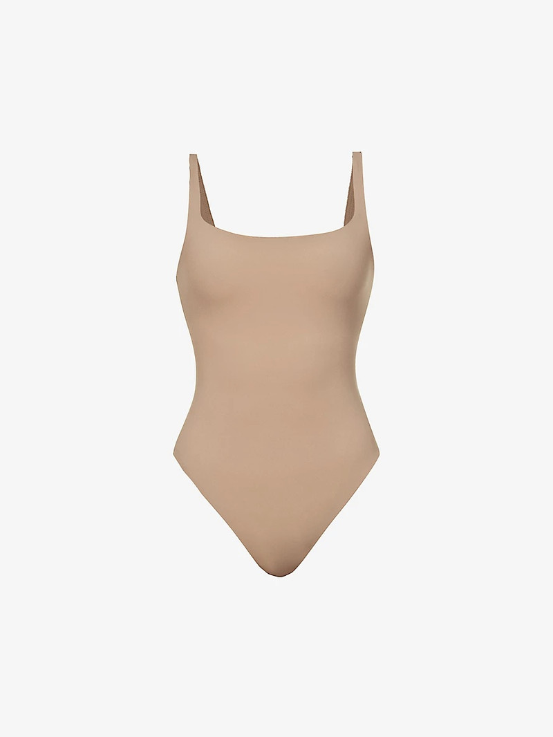 Fits Everybody square-neck stretch-jersey body - 1