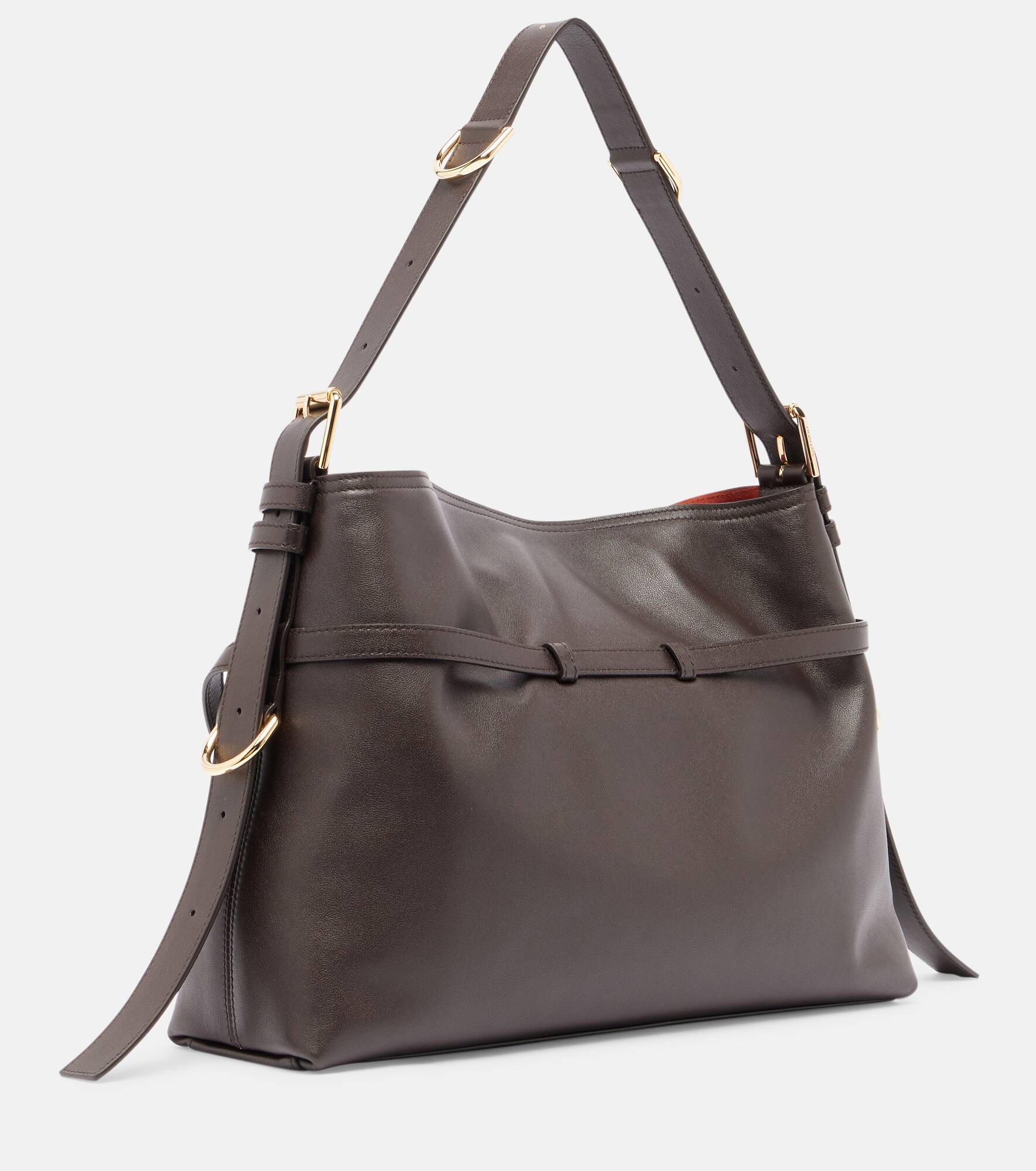 Voyou Medium leather shoulder bag - 4