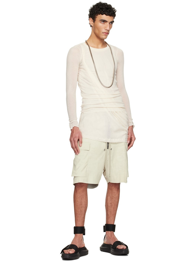 Rick Owens Off-White Hollywood Rib LS T-shirt outlook