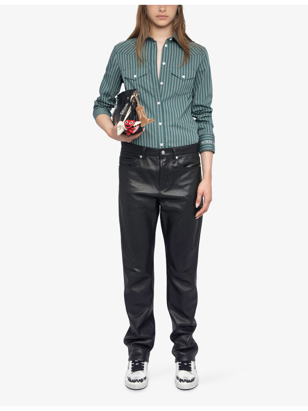 Thelma Striped Cotton-Poplin Shirt - 2
