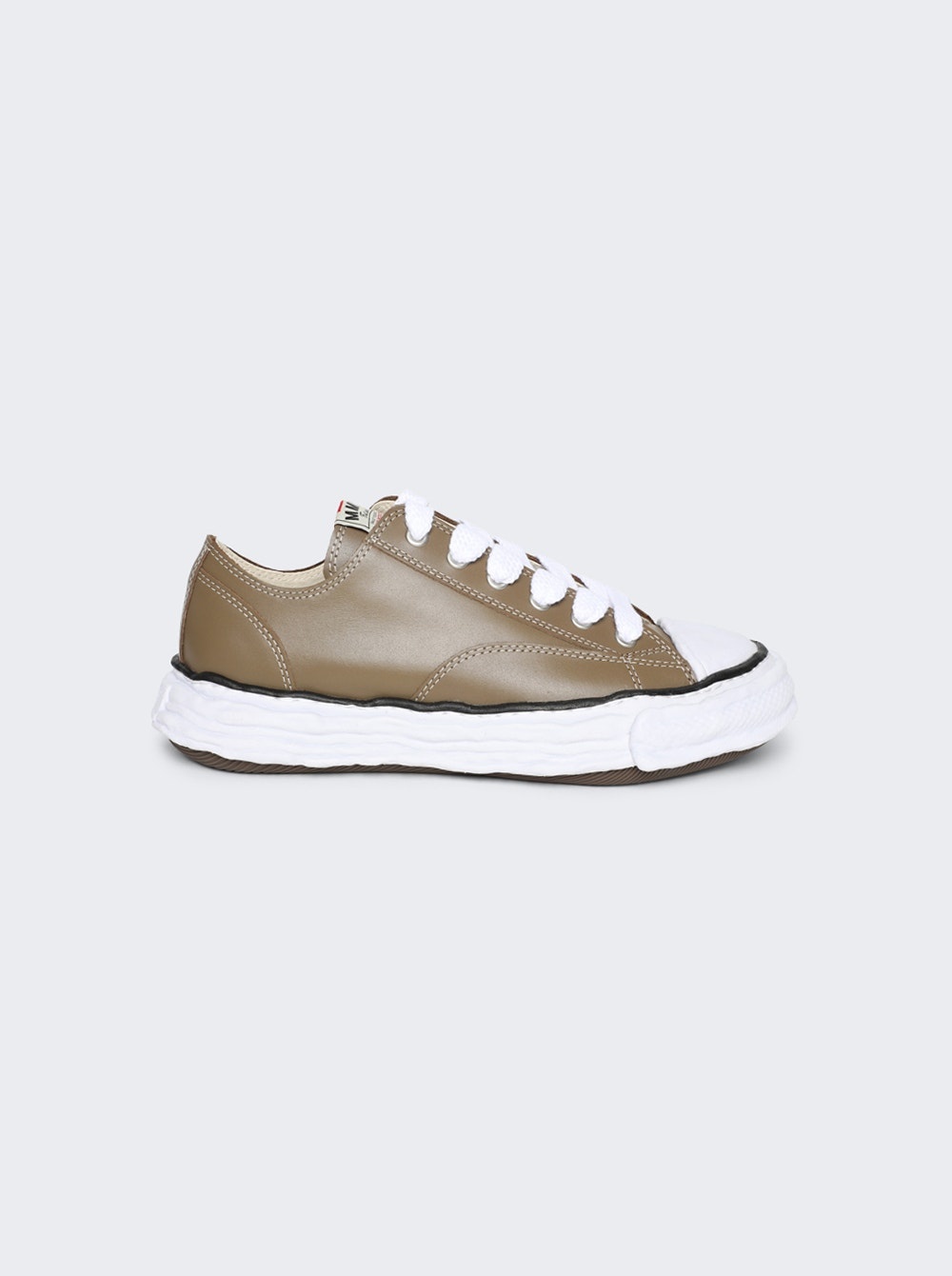 Peterson 23 Low-Top Leather  Sneakers Brown - 1