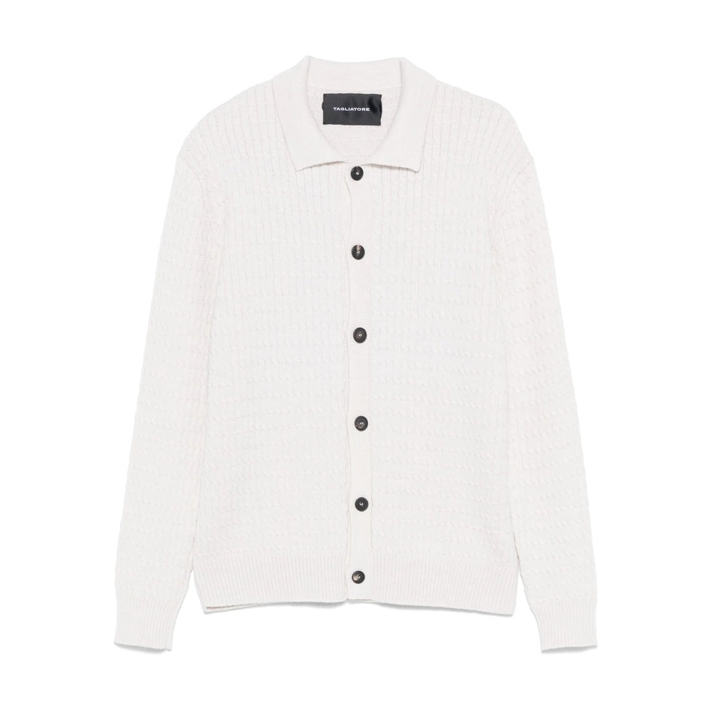 TAGLIATORE - Tagliatore Neutrals Sweaters & Knitwear - Cardigans Men - 1