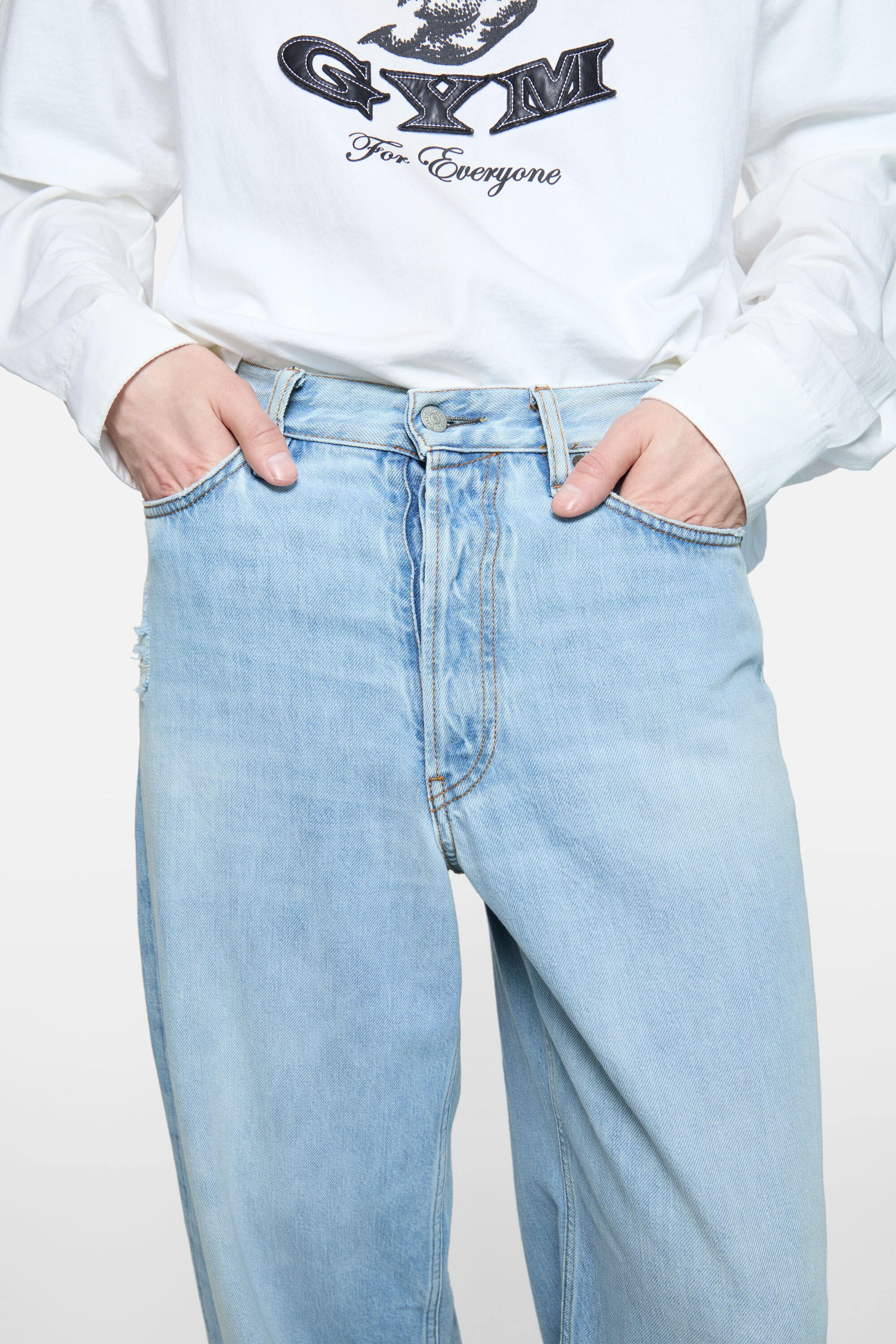 Baggy fit jeans - 1981 - Light blue - 6