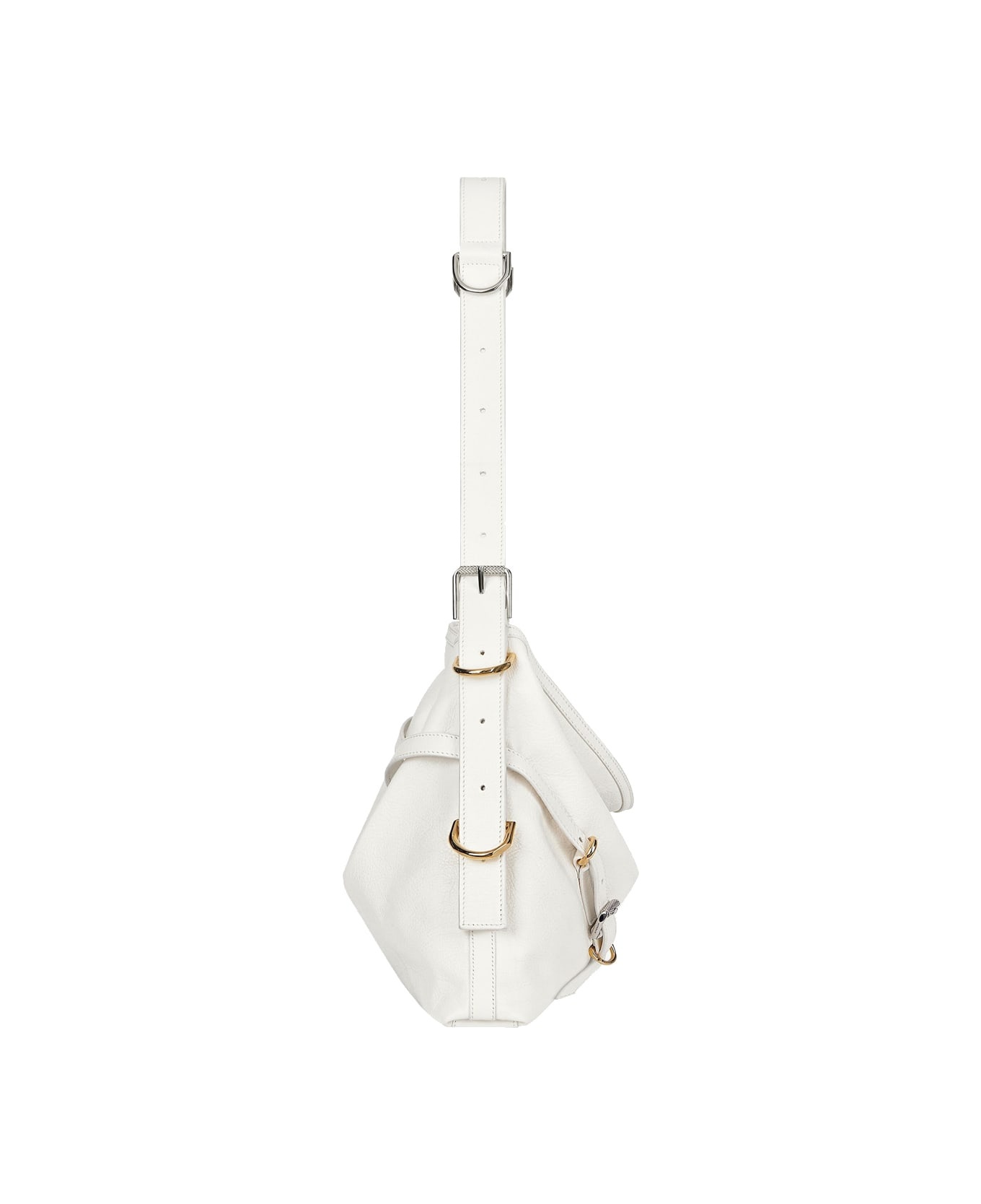 Ivory Medium Voyou Bag - 3