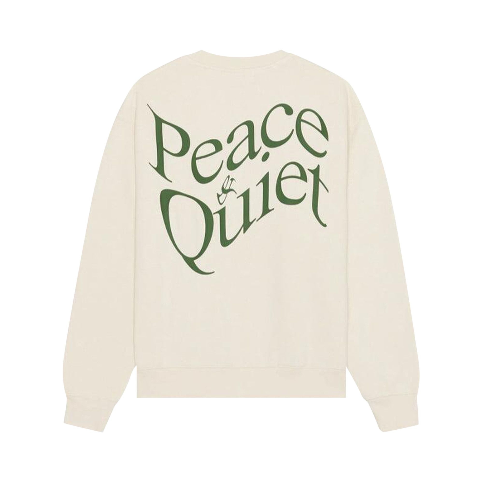 Museum of Peace & Quiet Warped Crewneck 'Bone' - 2