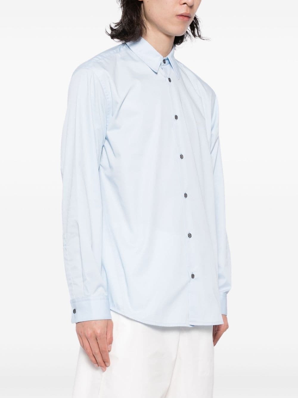 point-collar shirt - 4