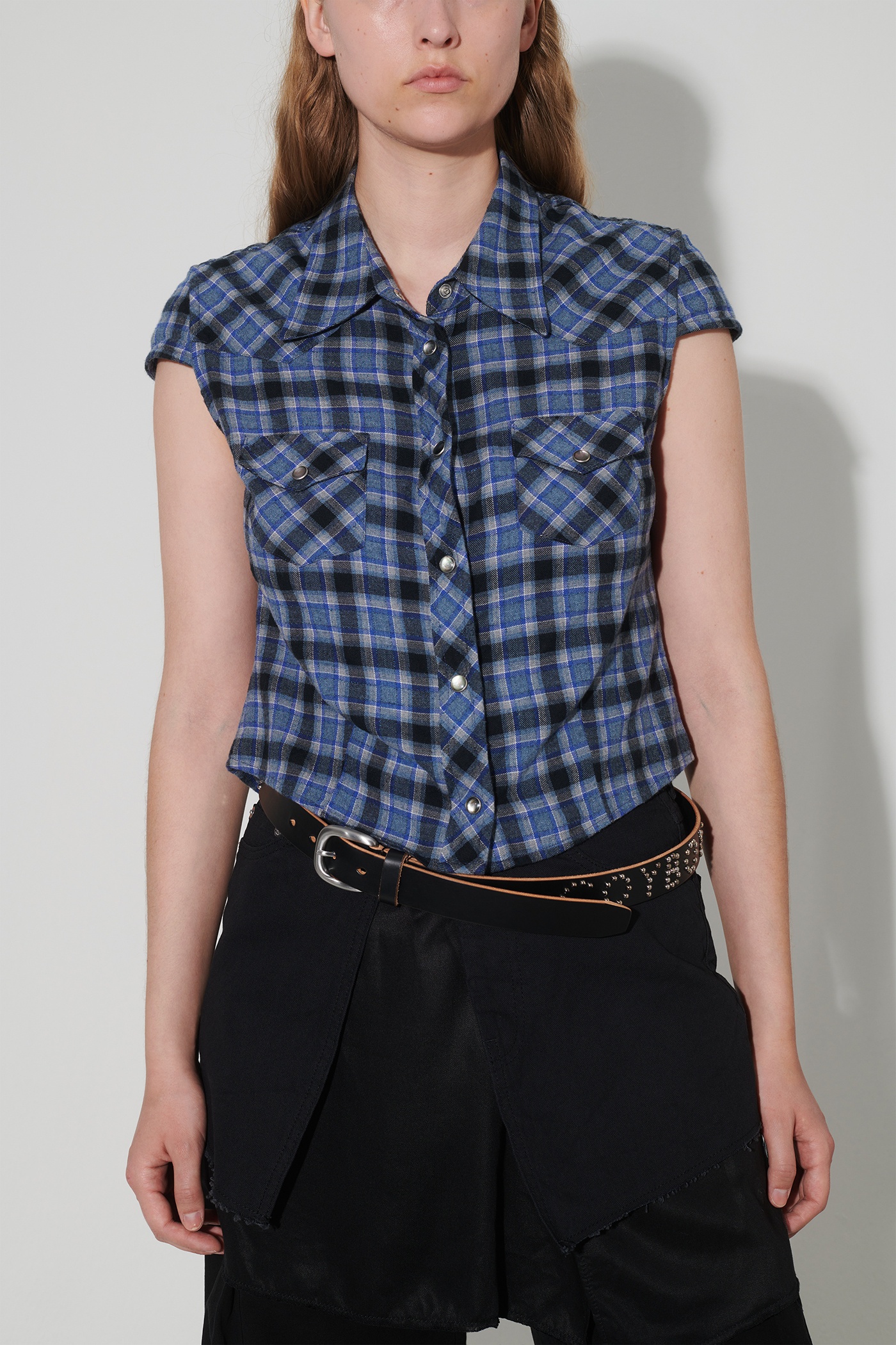 Daisy Shirt Shortsleeve Staley Check - 3