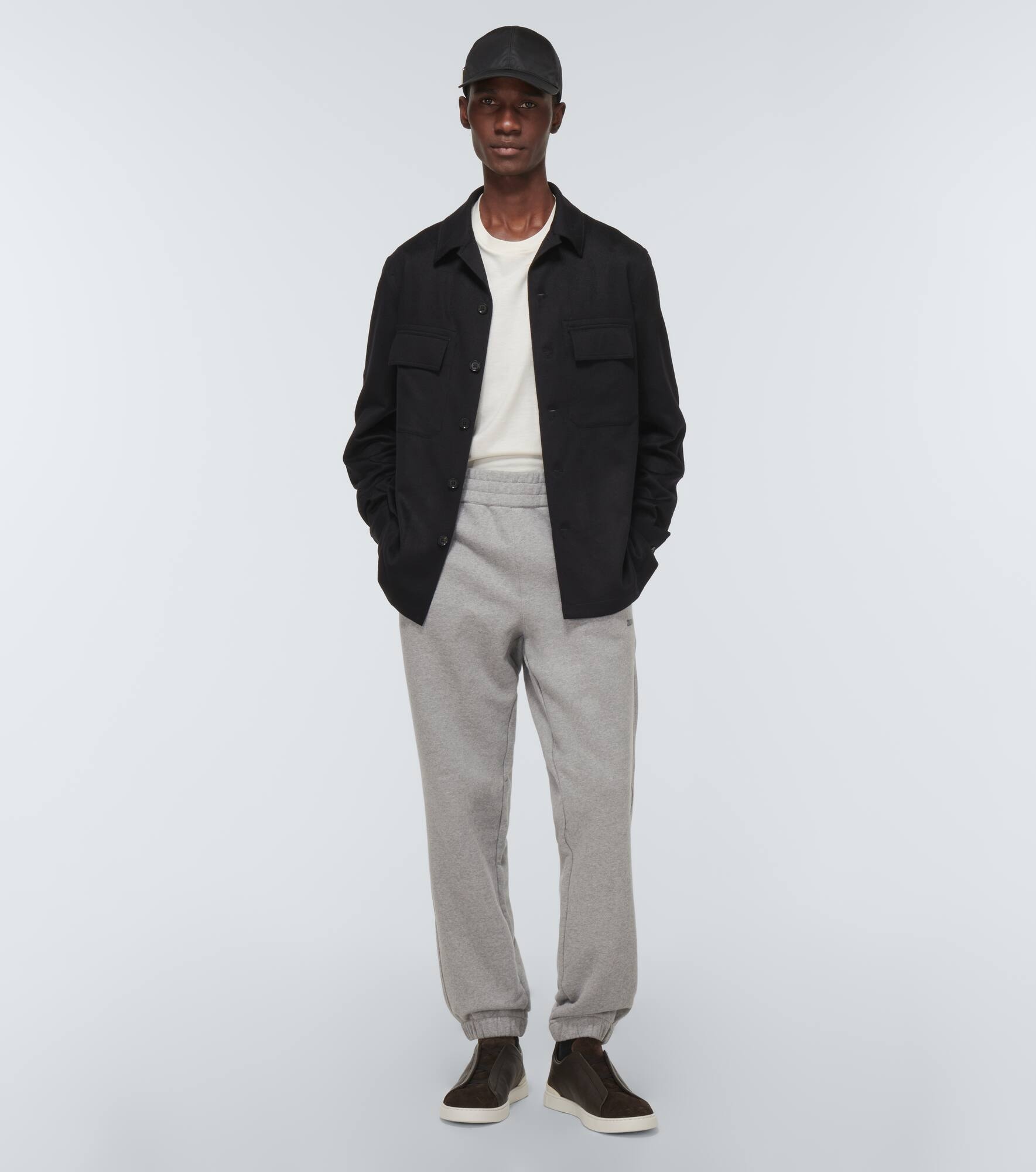 Logo cotton sweatpants - 2