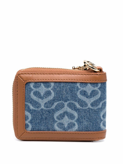 Sandro denim zipped wallet outlook