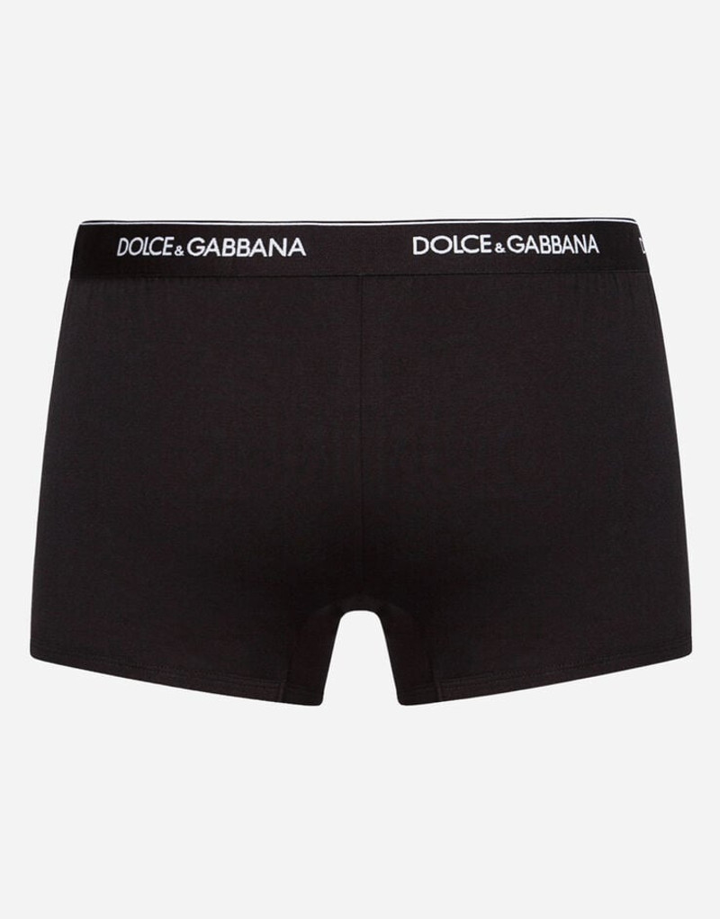 Dolce & Gabbana Bi-pack boxers in stretch cotton outlook
