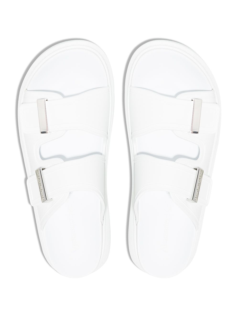 Hybrid flatform slide sandals - 4