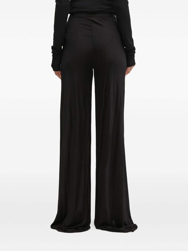 Bias elasticed-waist trousers 4
