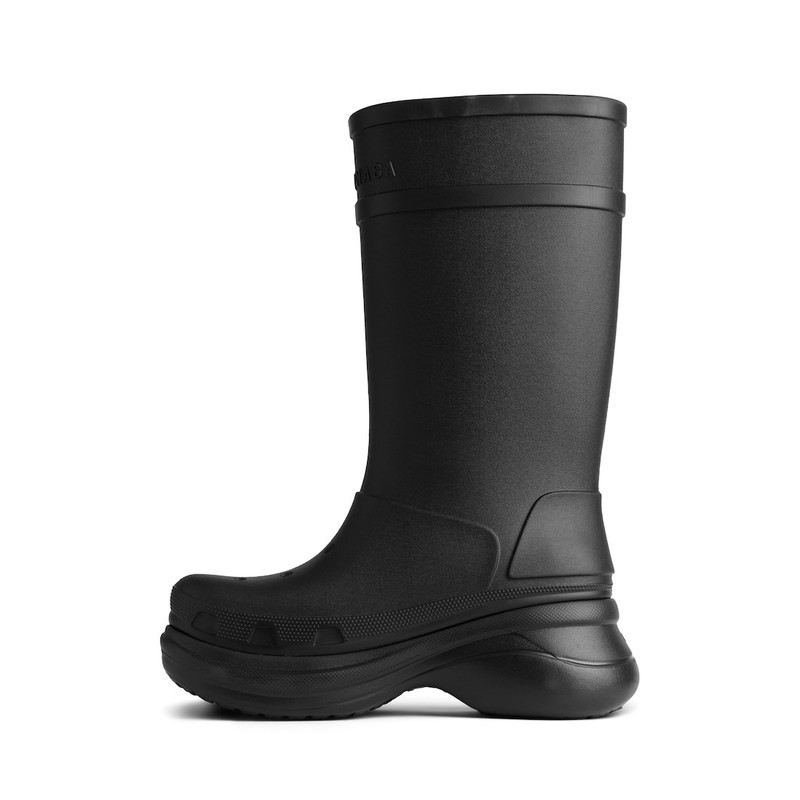 BALENCIAGA Women's Crocs™ Boot in Black outlook