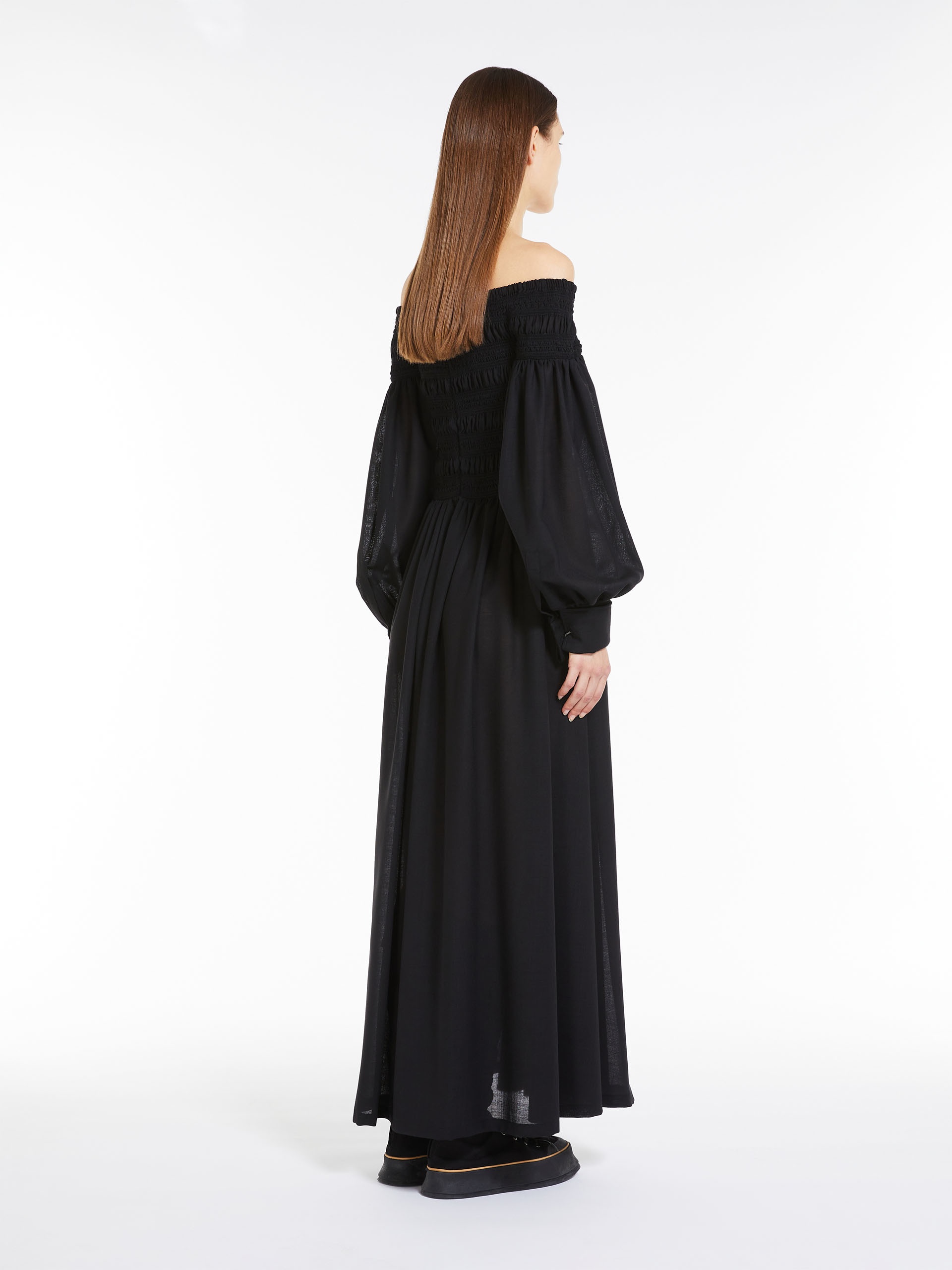 MANU Off the shoulder wool dress - 4