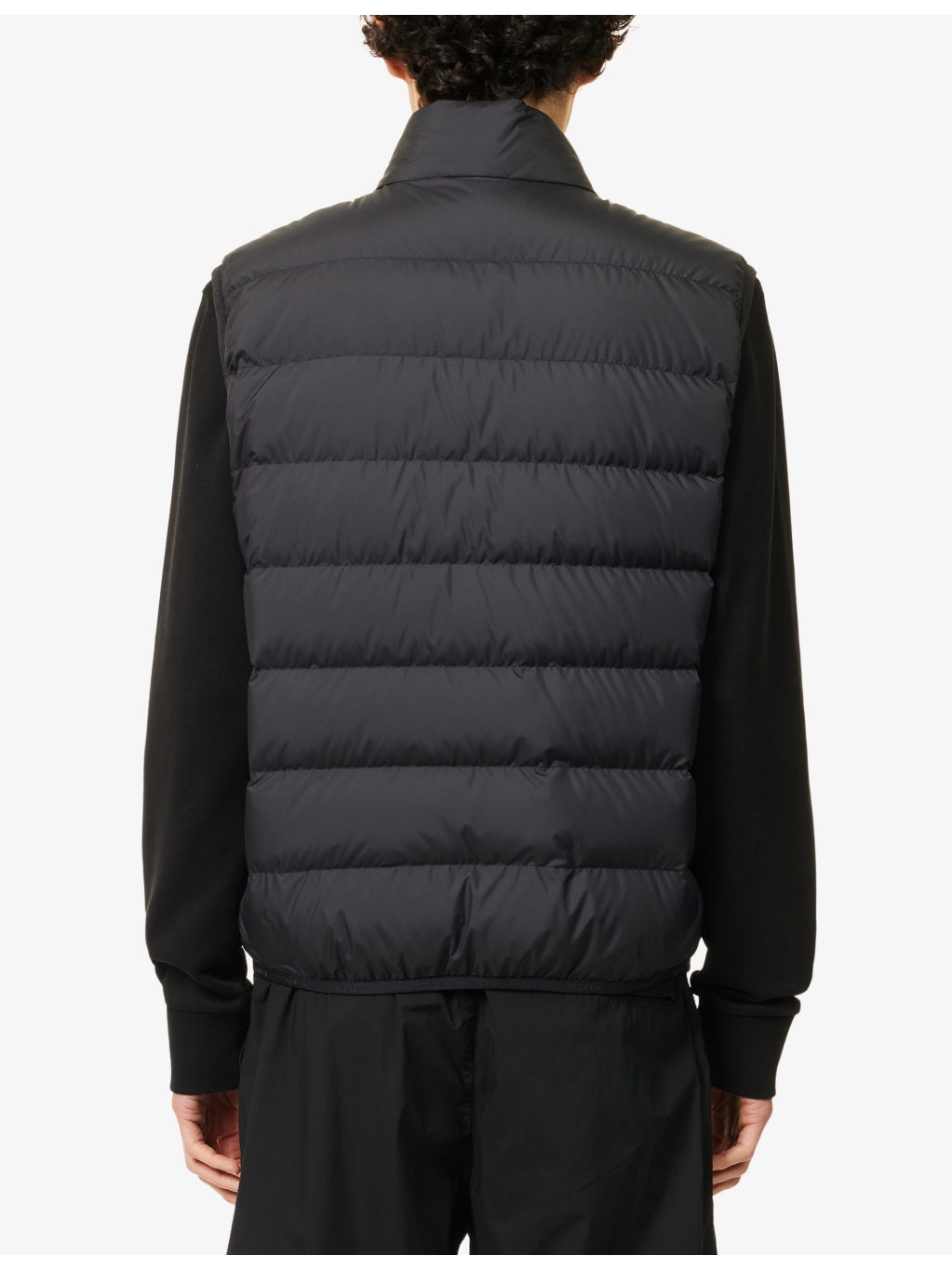 Contrin Brand-Badge Shell-Down Gilet - 4