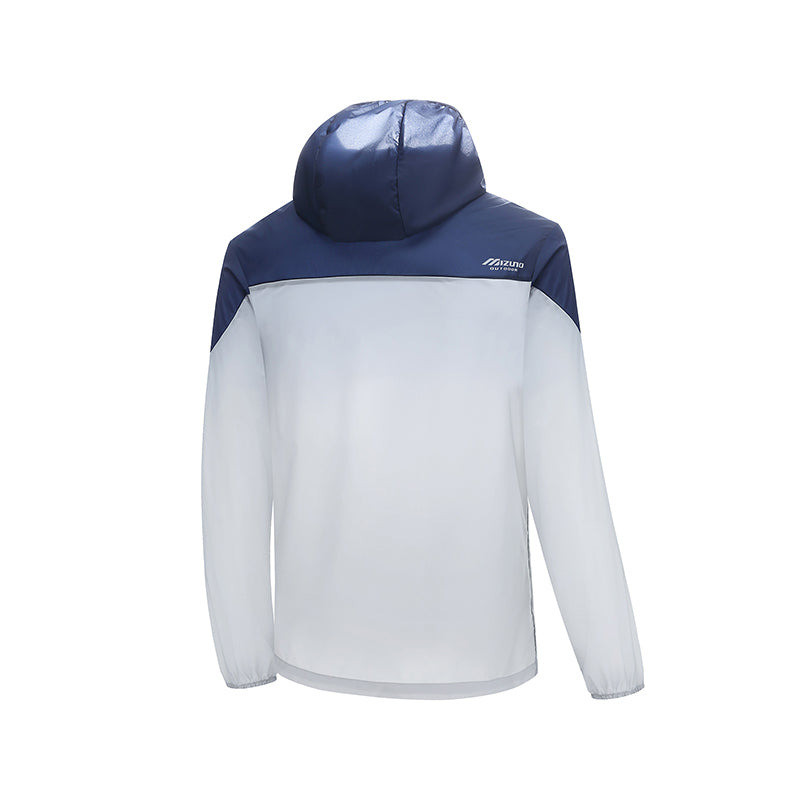 Mizuno Mizuno UV Protection Jacket 'Navy White' A2CE2A32 outlook