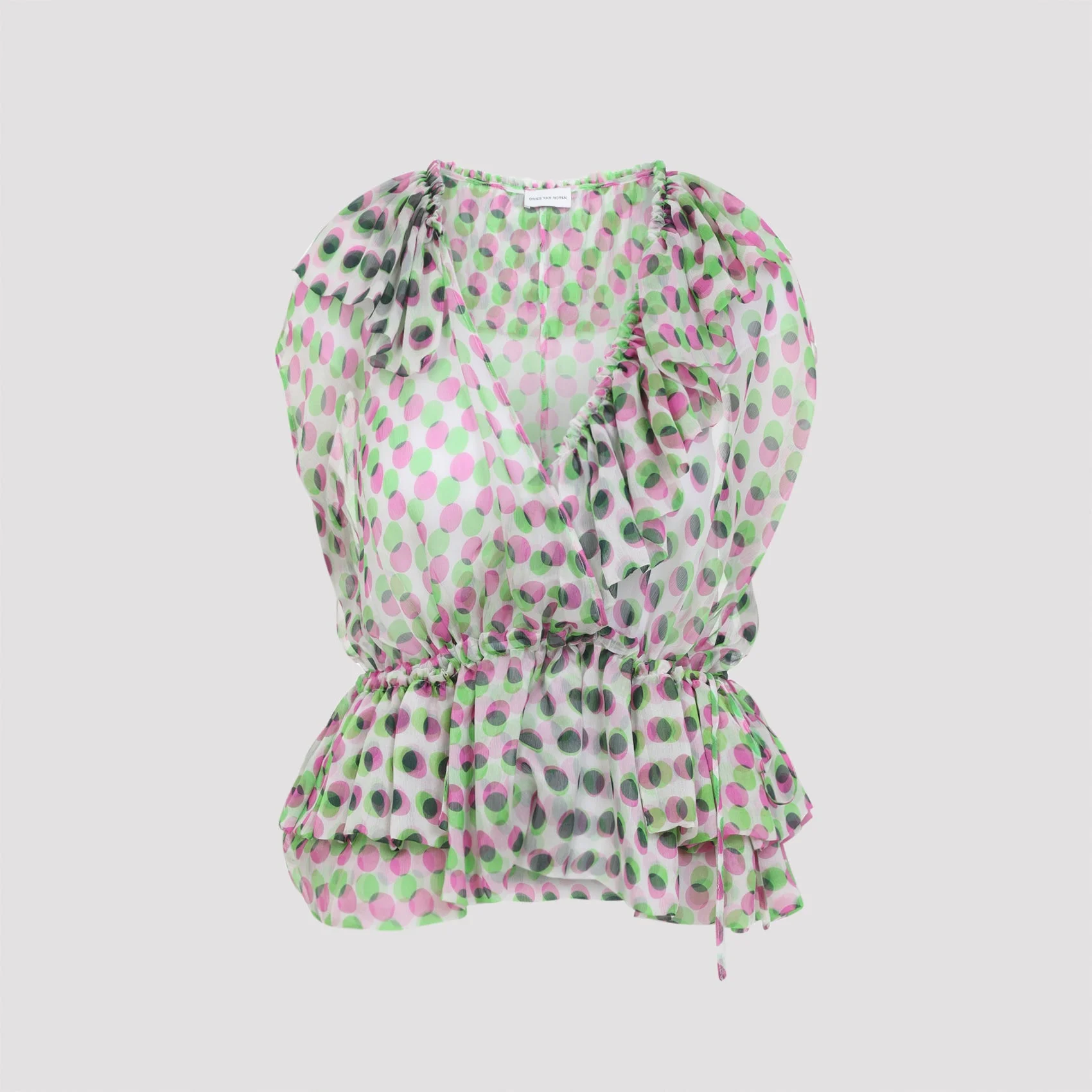 Dries Van Noten Cally Polka Dots Top - 1