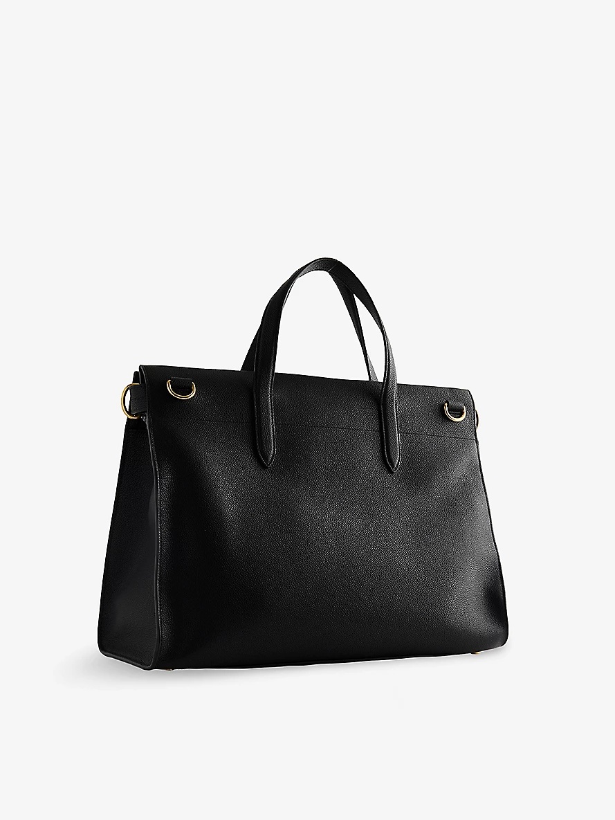 Cotswolds Medium Leather Tote Bag - 3