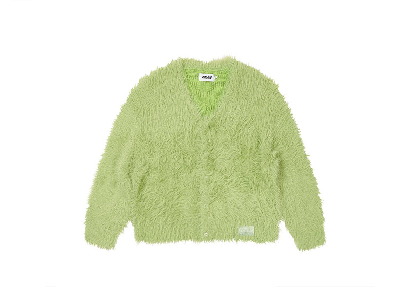 YETI CARDIGAN NATURAL GREEN - 1