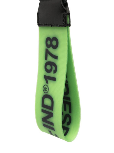 Diesel logo print keyring outlook