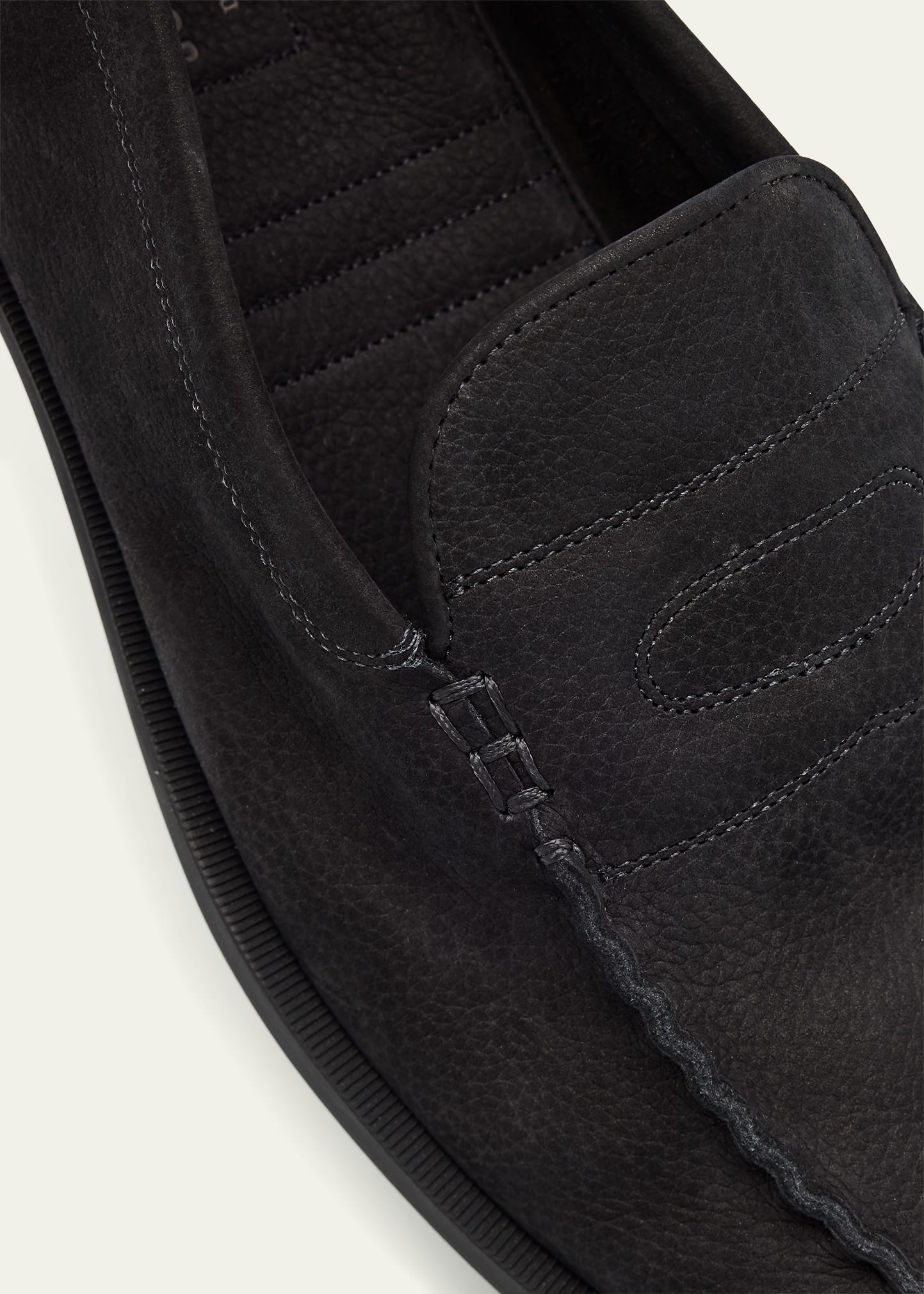 Men's Pace Nubuck Penny Loafers - 4