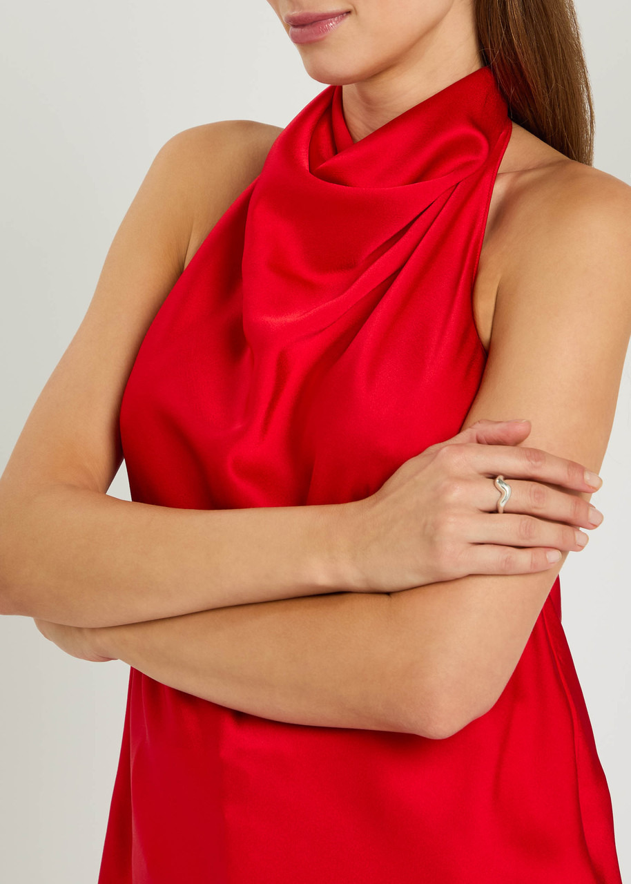 Stella Mccartney Draped Satin top - 5
