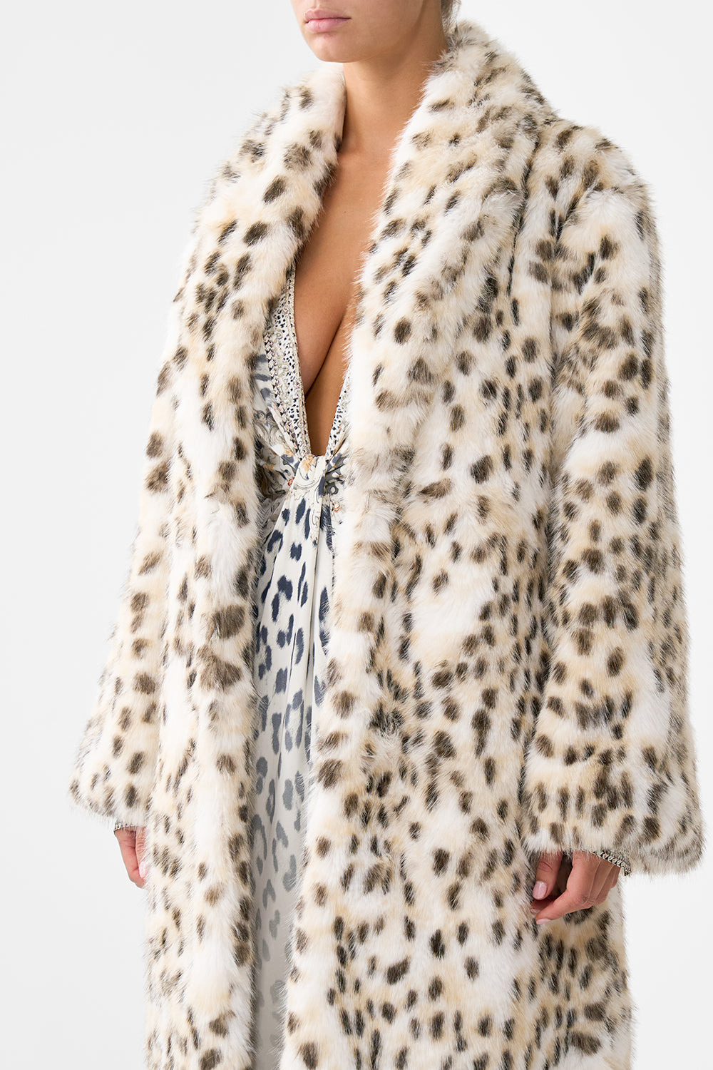 LONG TEDDY COAT - 5