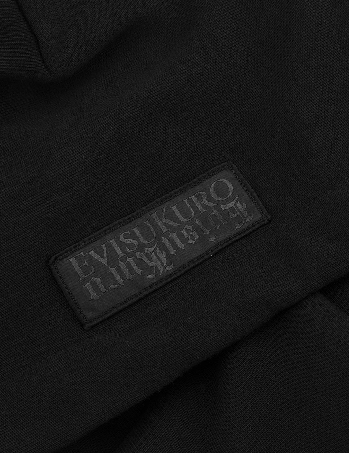 Sashiko Embroidery Appliqué and Seagull Print Oversized Hoodie - 10