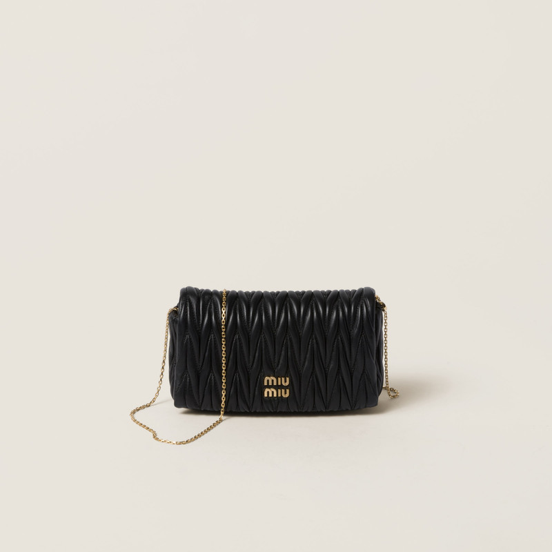 Matelassé nappa leather mini-bag 1