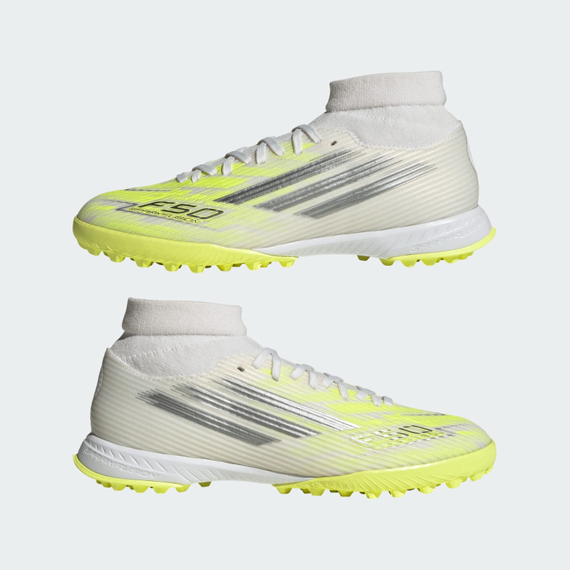 F50 SPARKFUSION LEAGUE Mid Cut Turf Soccer Shoes Womens 8
