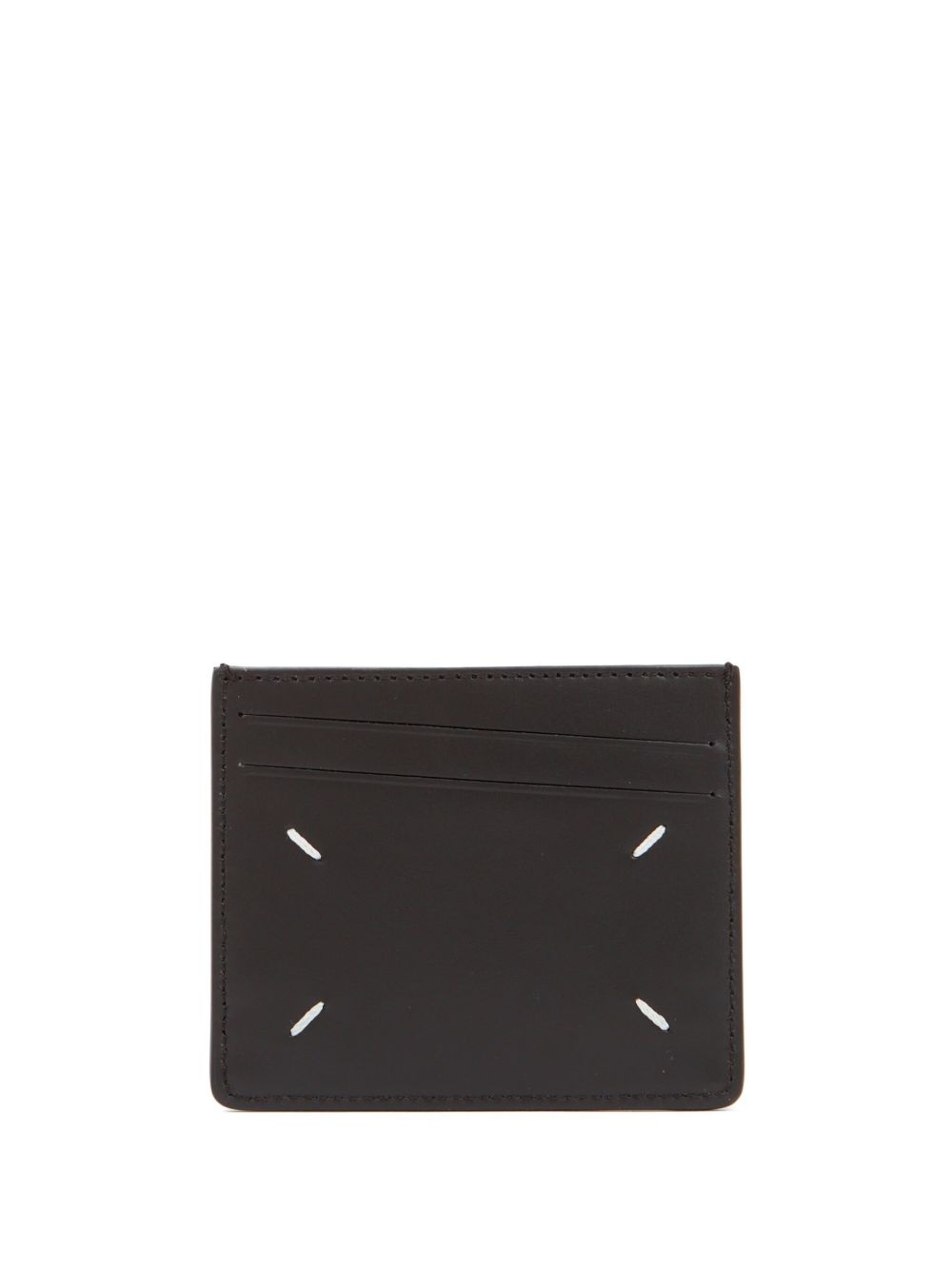 four-stitch logo cardholder - 2