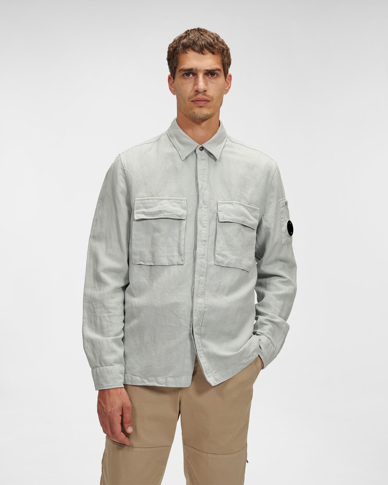 Broken Lino Cotone Pockets Shirt - 2