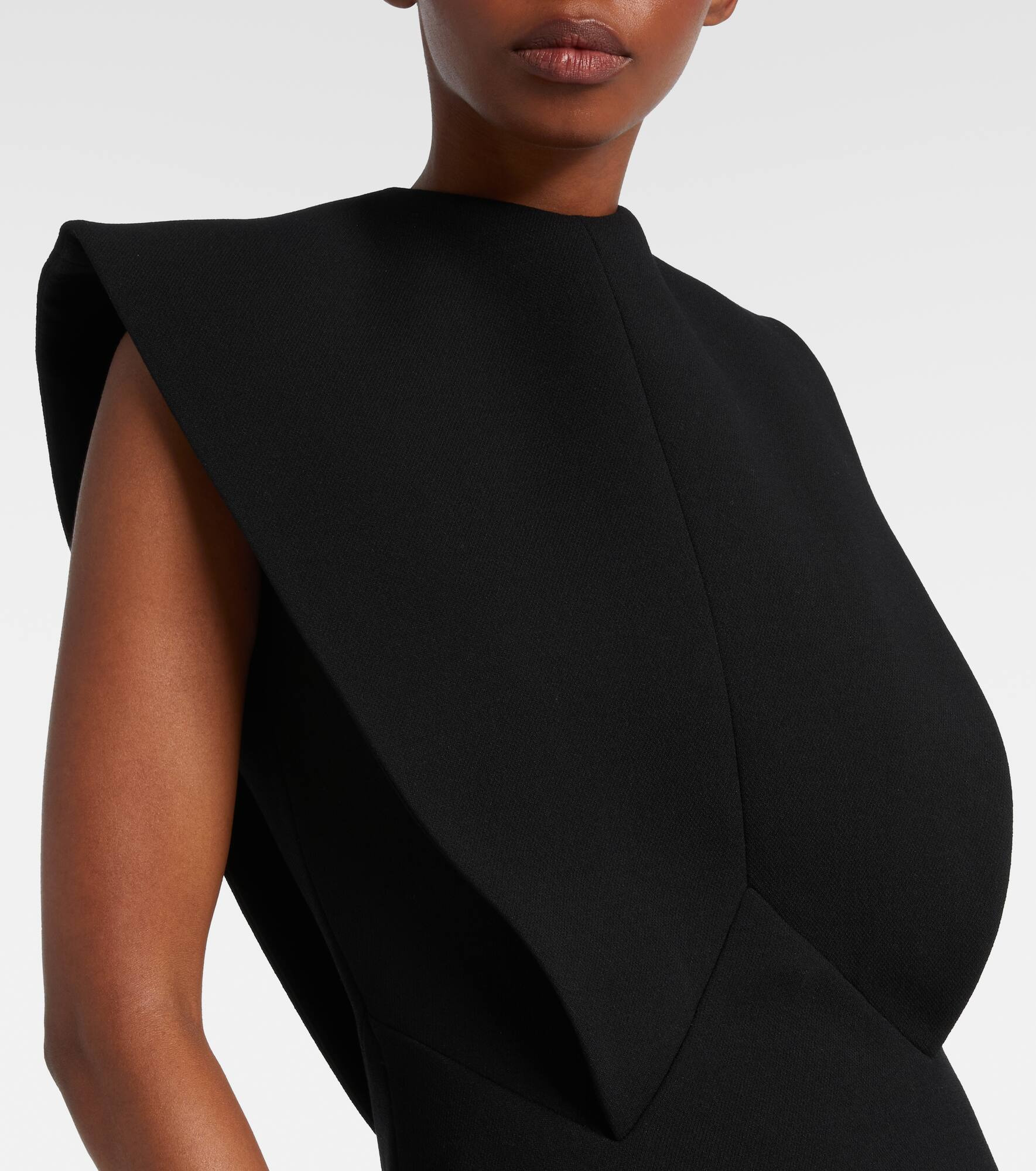 Wool-blend gown - 4