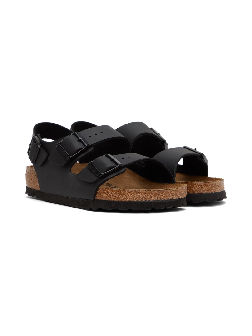Black Milano Sandals - 4