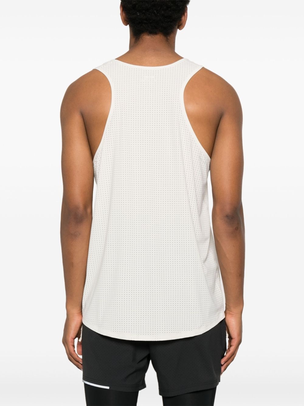 logo-print tank top - 3