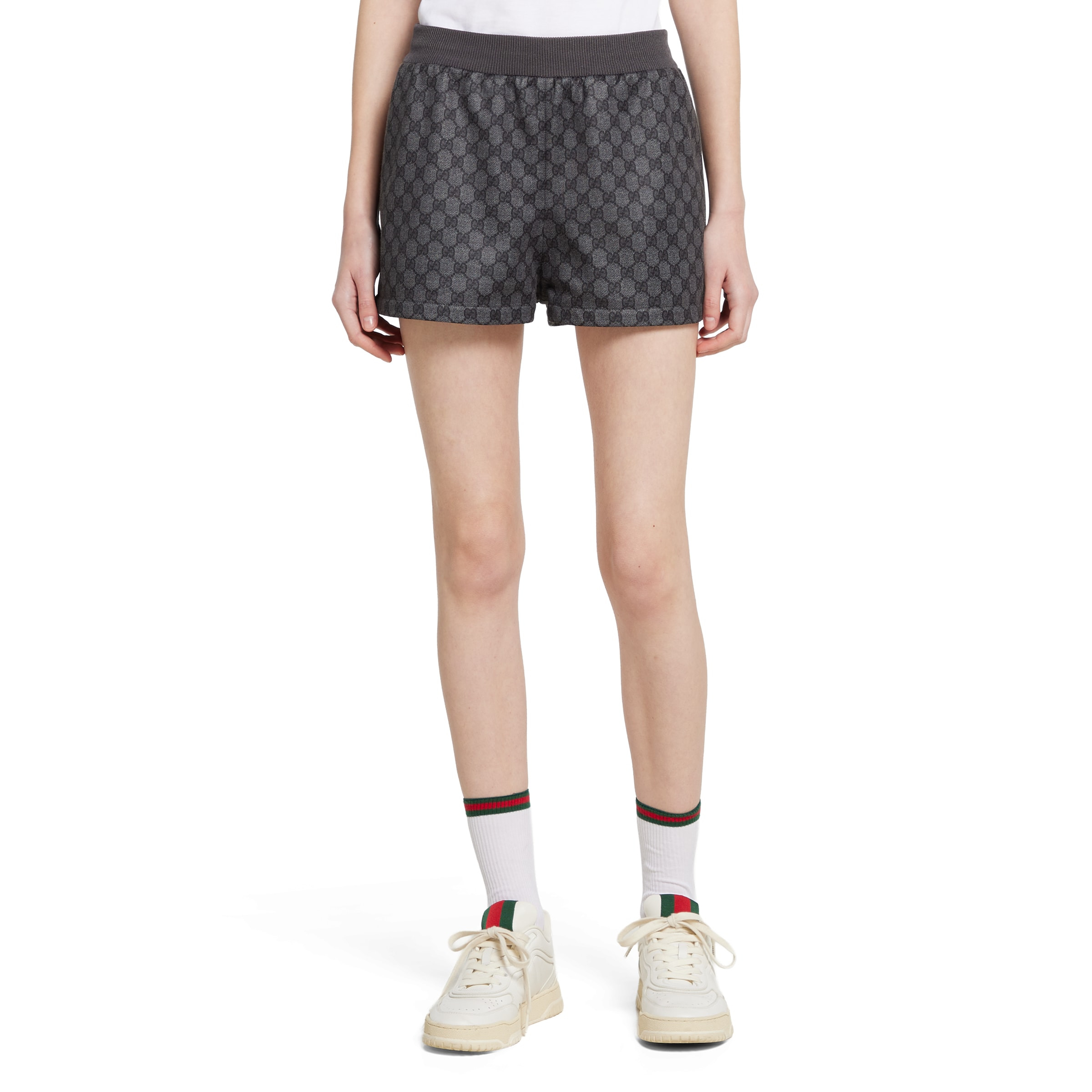 Printed technical jersey shorts - 3