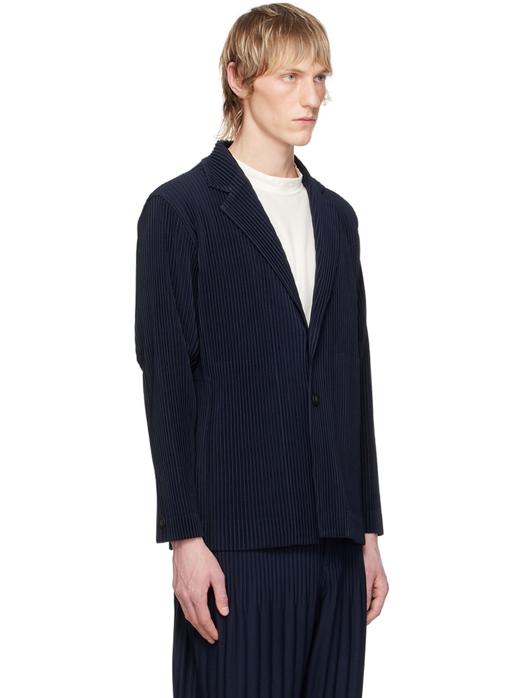 Navy Basics Blazer - 2