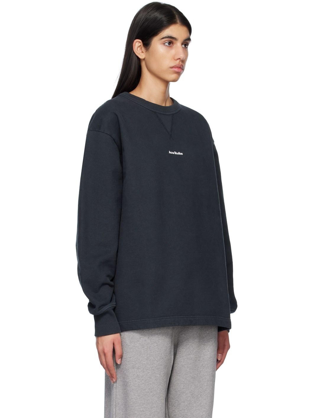 Black Stamp Sweatshirt - 2