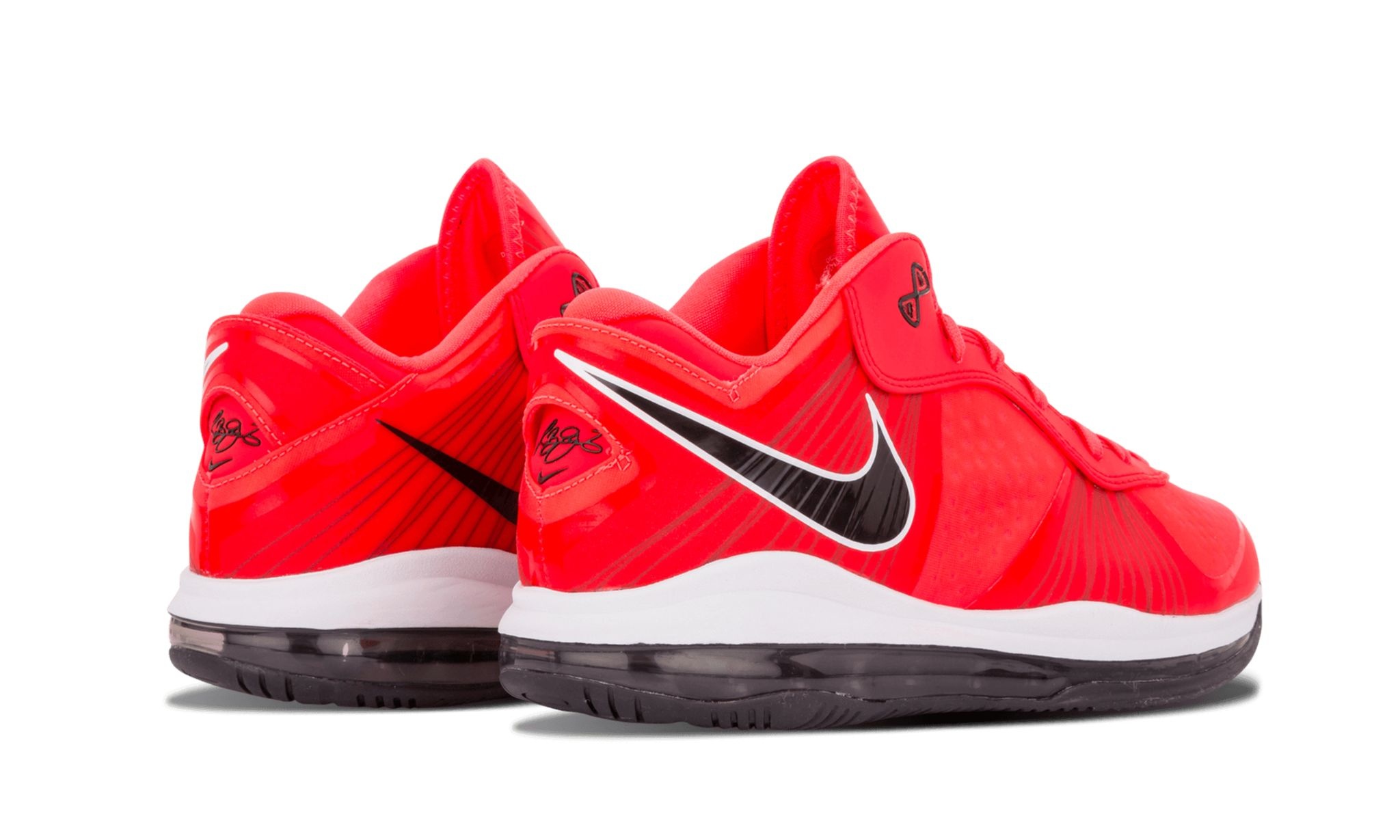 Lebron 8 V/2 Low "Solar Red" - 3