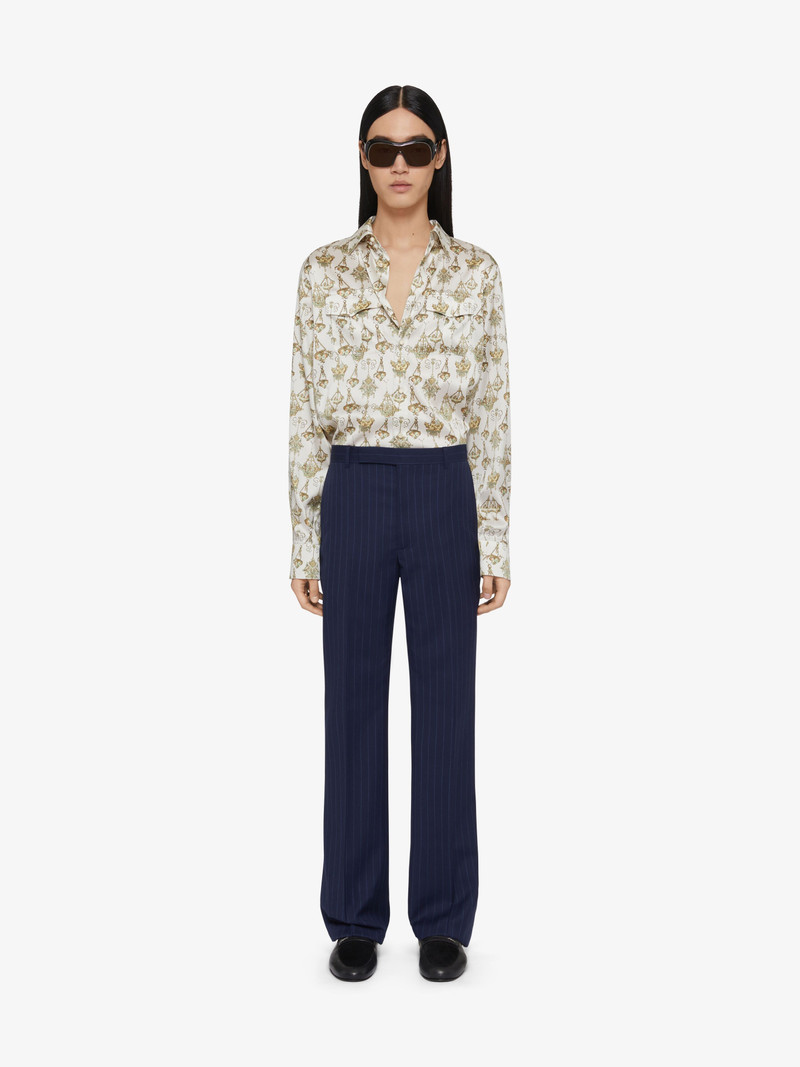 Givenchy PRINTED CHANDELIER SHIRT IN SILK outlook