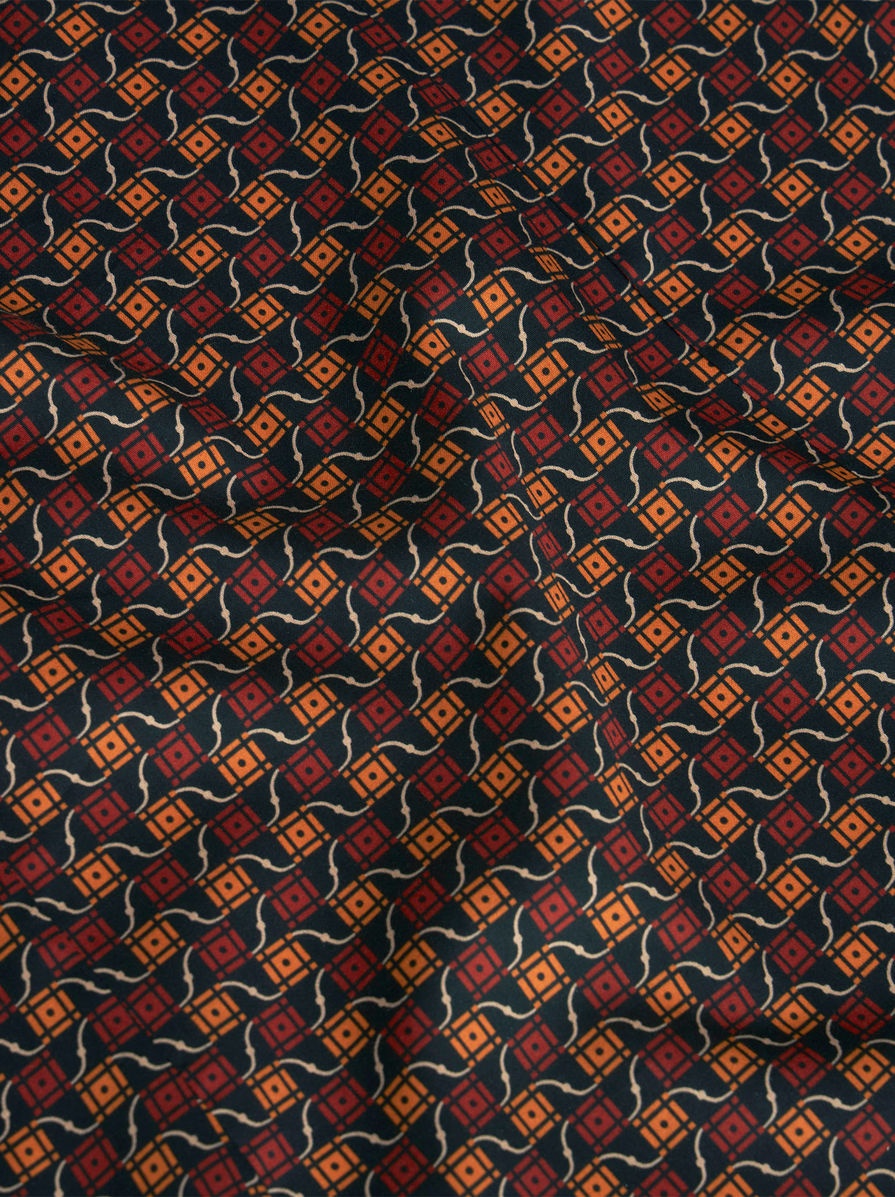 SHIRT WITH TIE PRINT PATTERN - 6