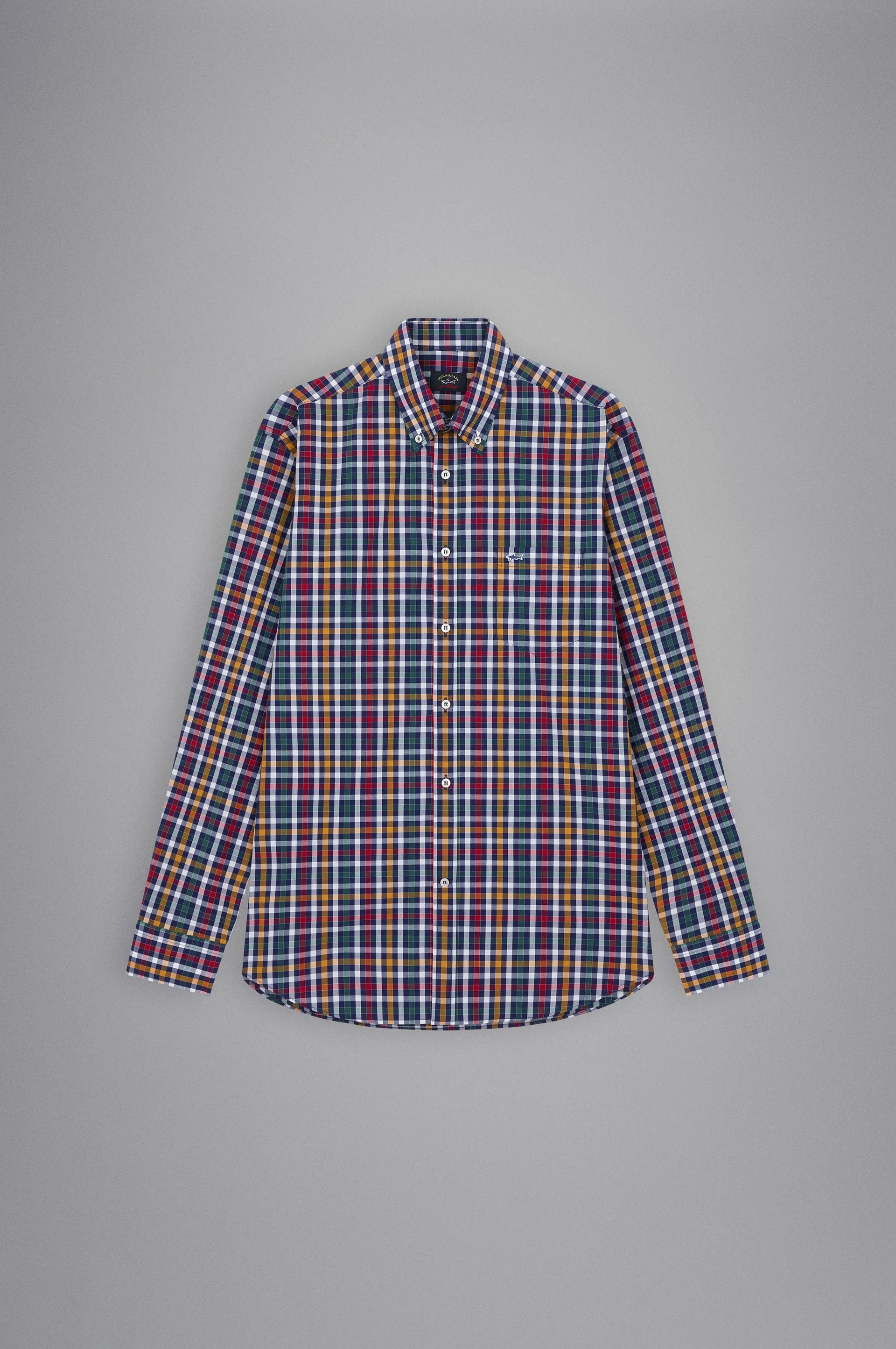 MULTICOLOUR CHECK COTTON SHIRT - 1