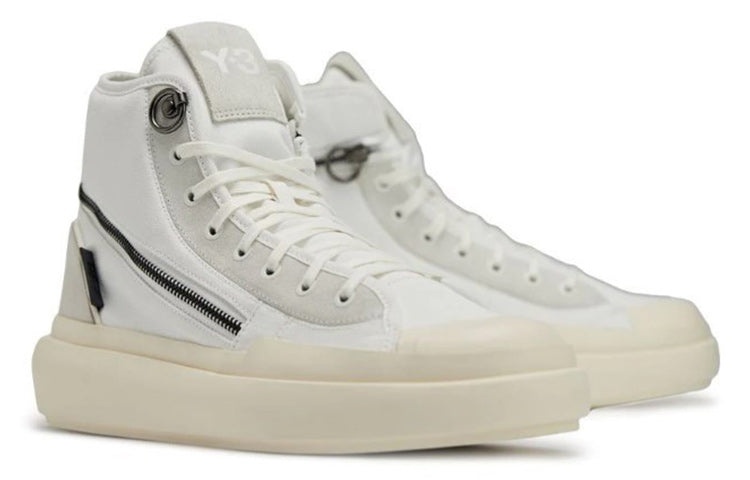 adidas Y-3 Ajatu Court High 'White Orbit Grey' GW8619 - 2