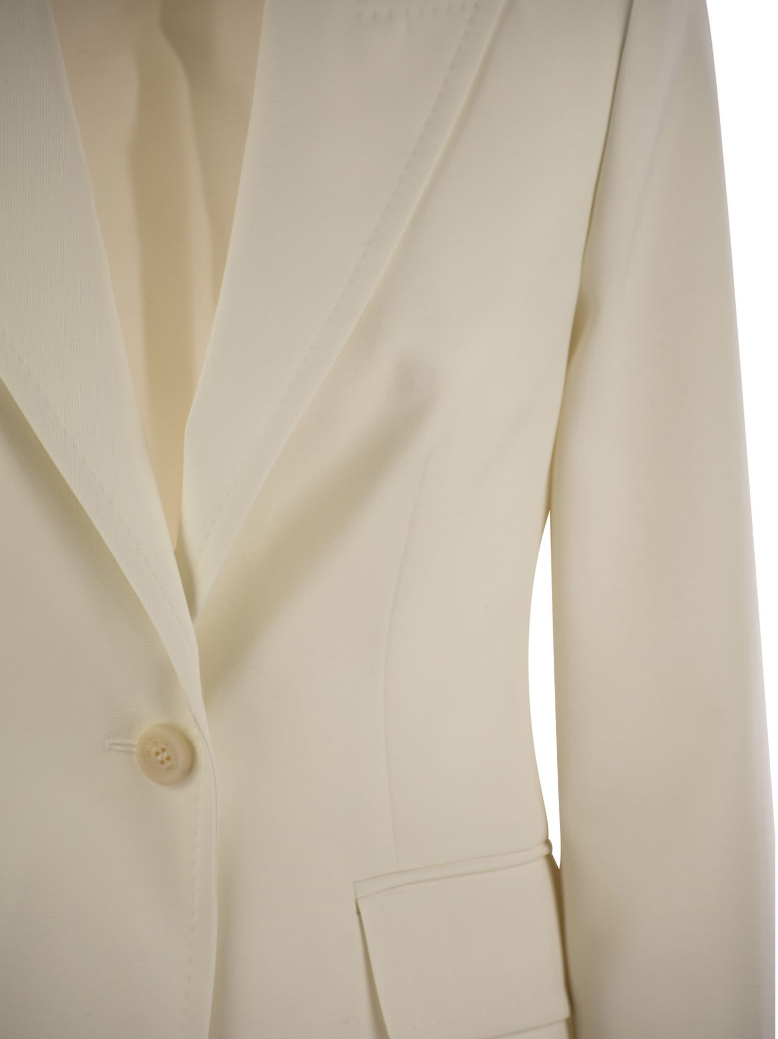 Maxmara Women Palchi - Wool Gabardine Blazer - 4
