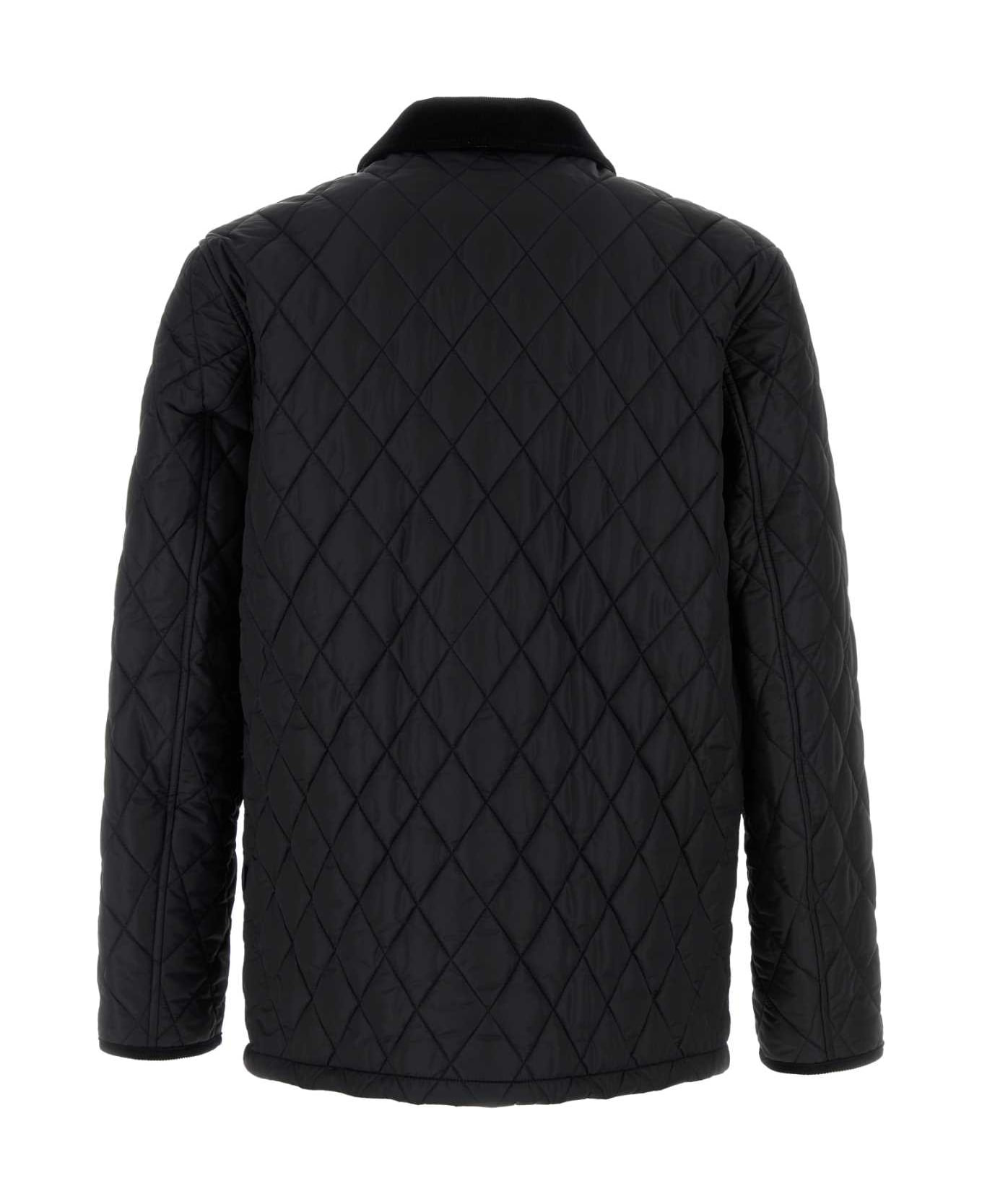 Black Nylon Jacket - 2