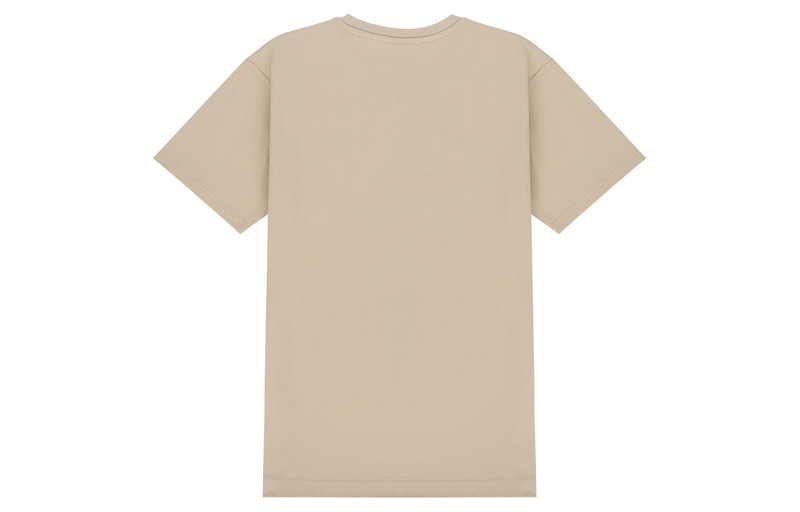 New Balance New Balance Logo Embroidered Knit Sports Round Neck Short Sleeve Light Grey T-Shirt AMT21548-PEB outlook