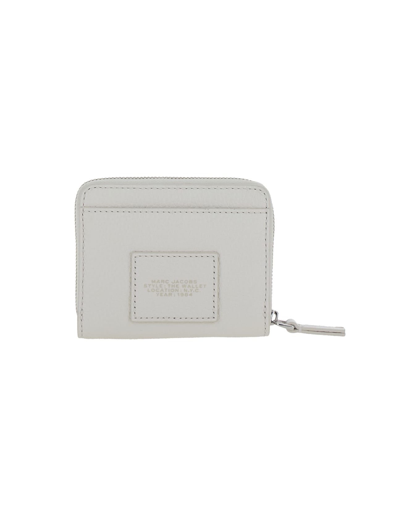 Logo Printed Zipped Mini Compact Wallet - 2