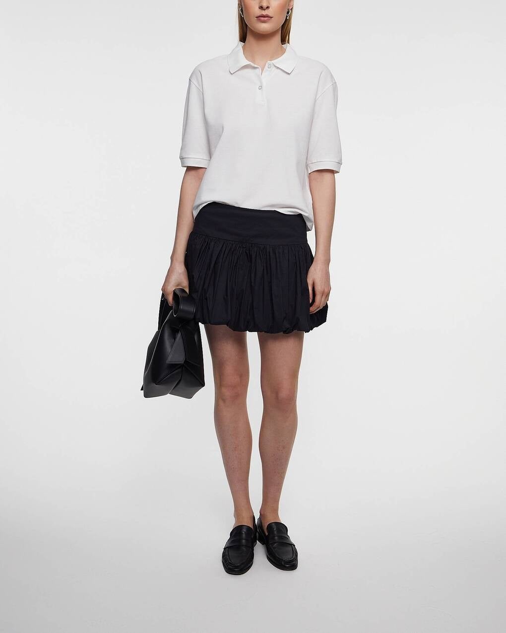 Skirt Cyprus Balloon Mini Black - 3