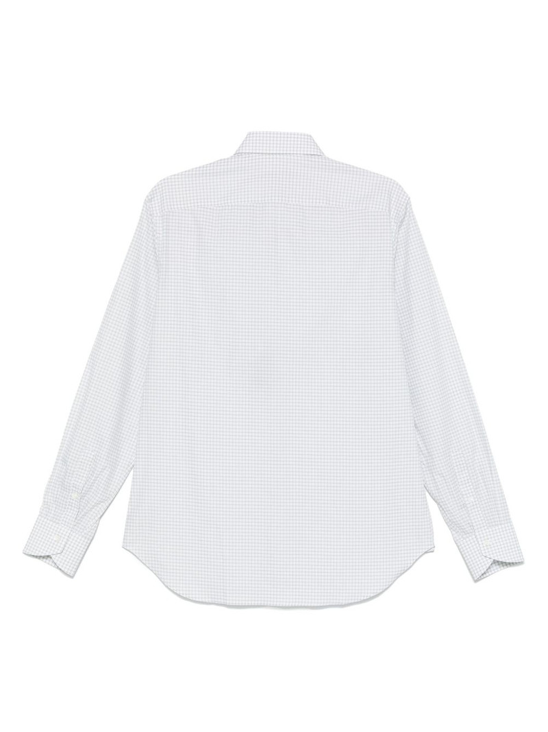 Canali check shirt outlook
