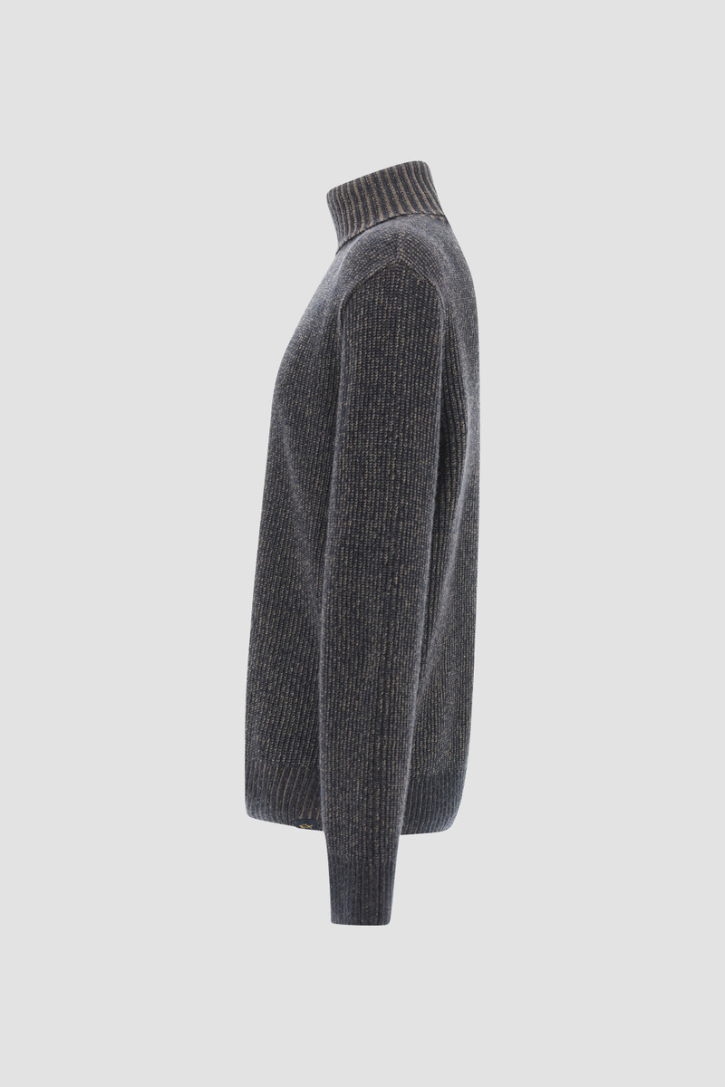 TURTLENECK SWEATER IN WOOL AND CASHMERE 5